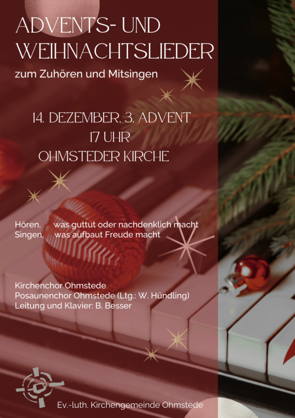 Advents- und Weihnachtslieder singen