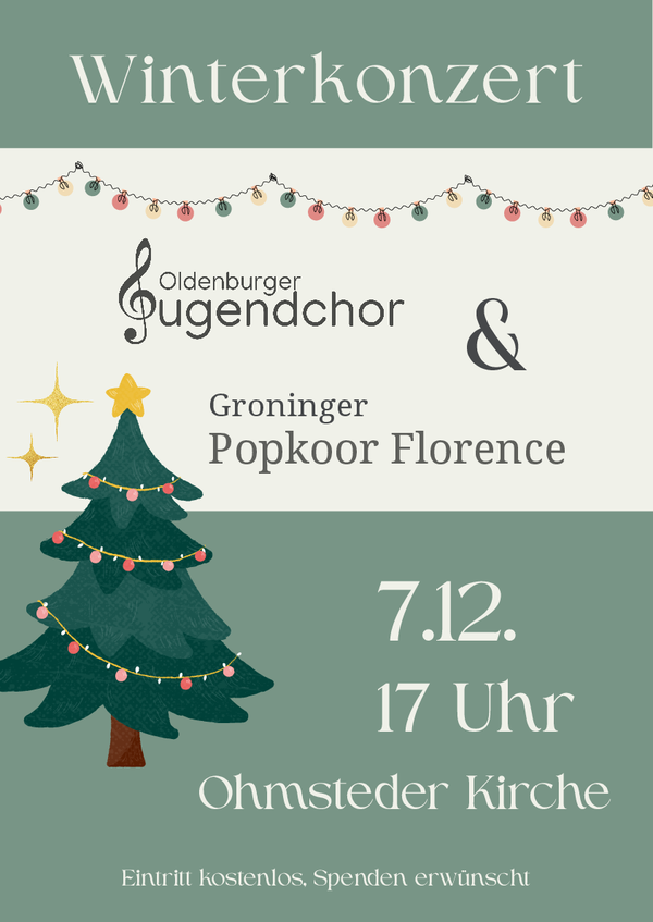 Winterkonzert des Oldenburger Jugendchores