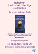 Lesung und Gespräch Rabbiner Levi Israel Ufferfilge