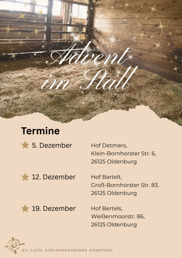 Advent im Stall