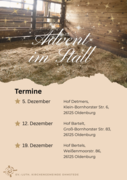 Advent im Stall