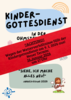 Ausfall Kindergottesdienst
