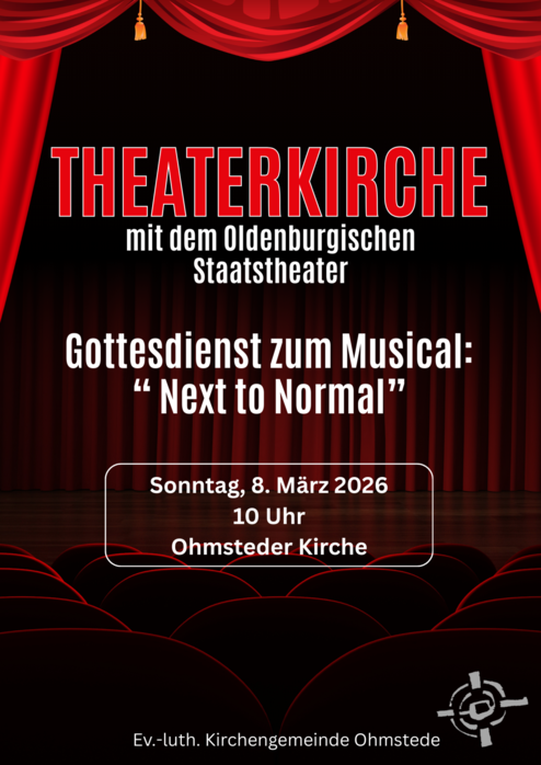 Plakat Theaterkirche Ohmstede